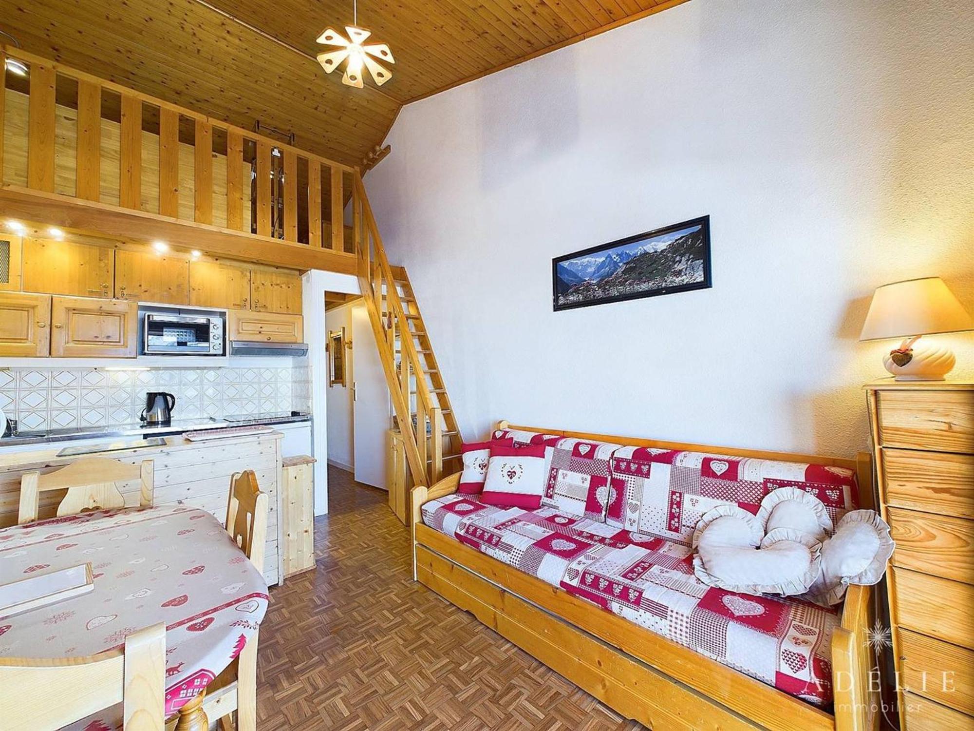 Studio Cabine Et Mezzanine Pour 4 Pers A Montvalezan-La Rosiere - Fr-1-398-550 Zewnętrze zdjęcie