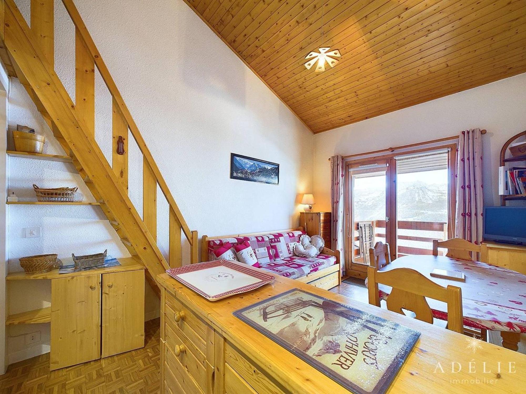 Studio Cabine Et Mezzanine Pour 4 Pers A Montvalezan-La Rosiere - Fr-1-398-550 Zewnętrze zdjęcie